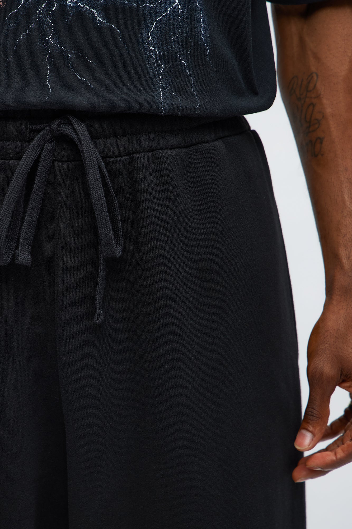 Tyson Baggy Pants - Black Fashion Nova