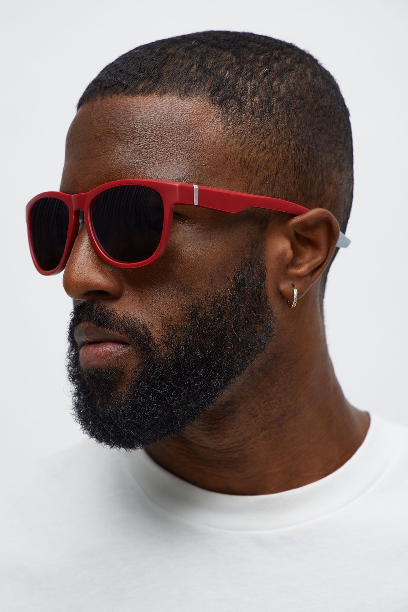 Pinehurst Round Sunglasses - Red Fashion Nova
