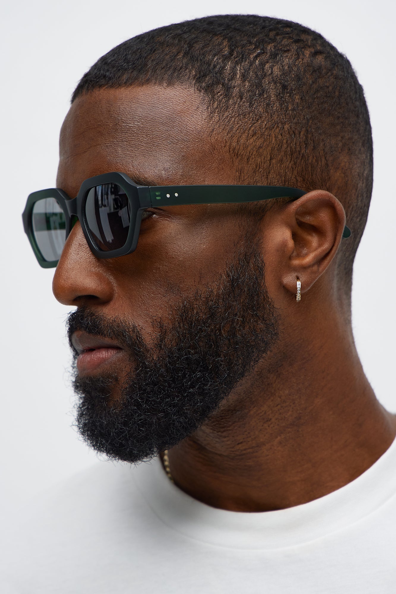 Mallee Round Sunglasses - Green Fashion Nova