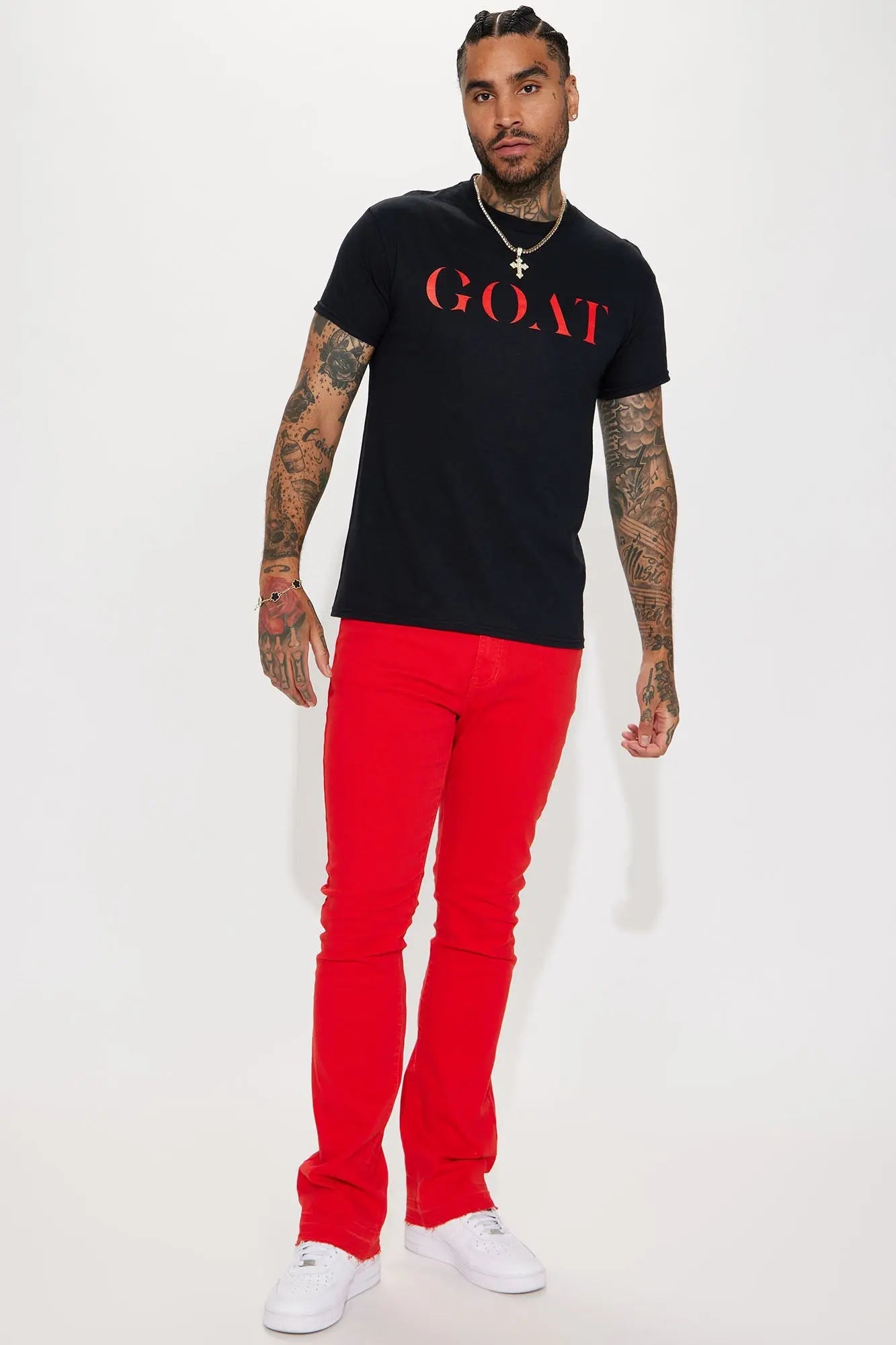 The GOAT Short Sleeve Tee - Black Fashion Nova
