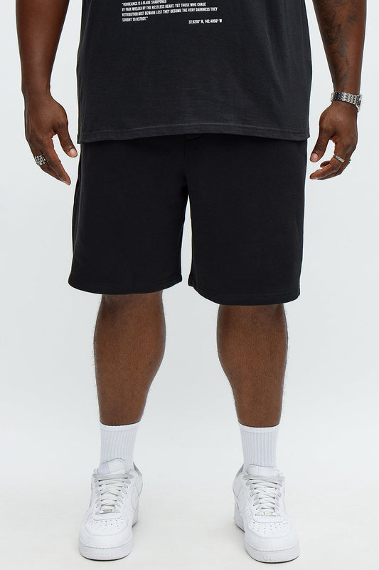 Tyson Loose Fit Shorts - Black Fashion Nova