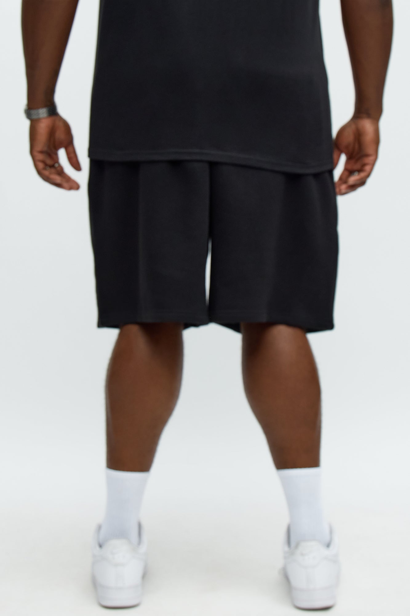 Tyson Loose Fit Shorts - Black Fashion Nova