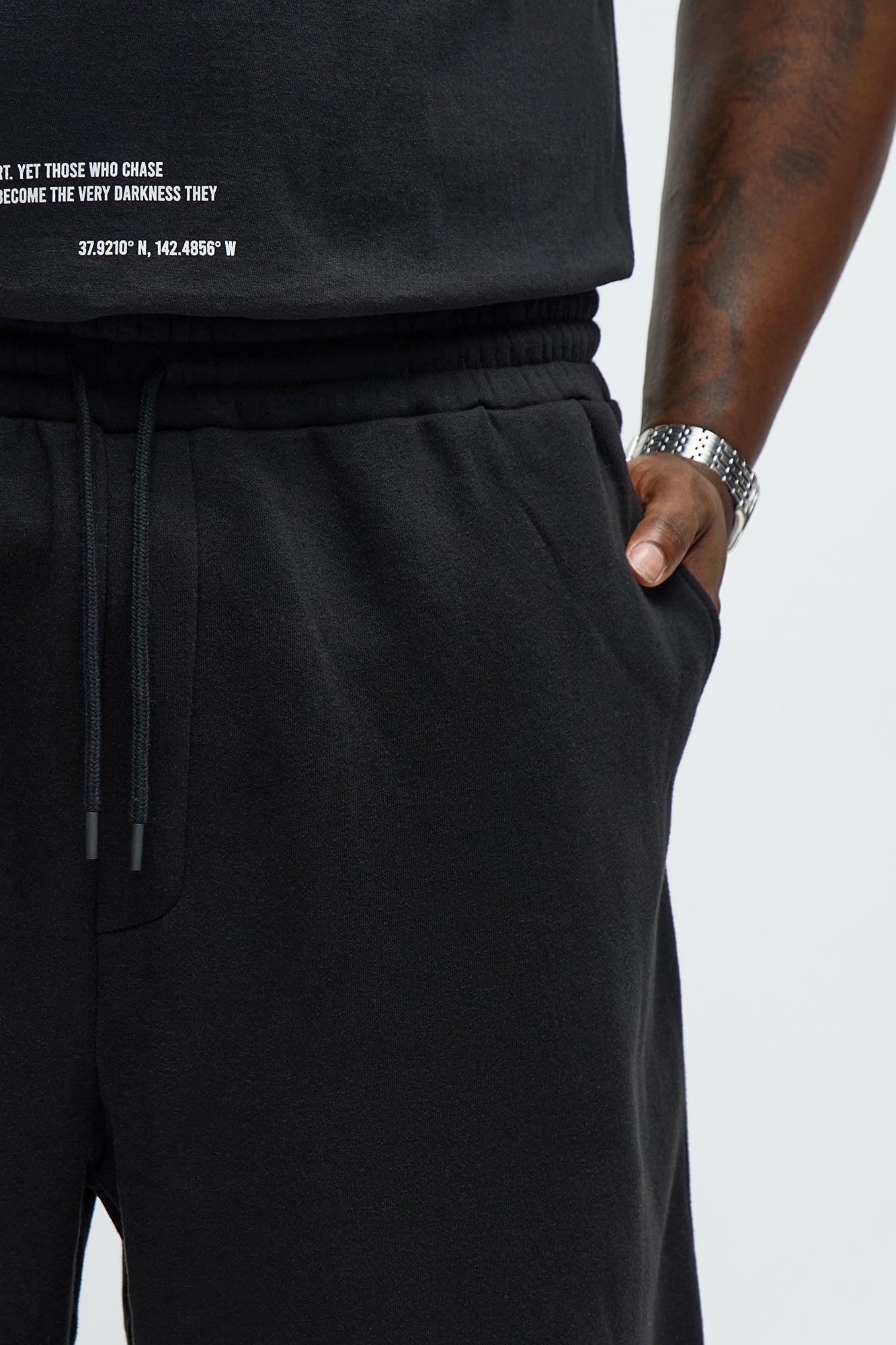 Tyson Loose Fit Shorts - Black Fashion Nova