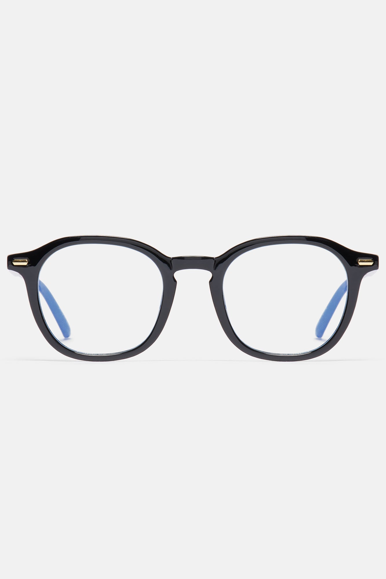 Read The Room Bluelight Glasses - Black Fashion Nova