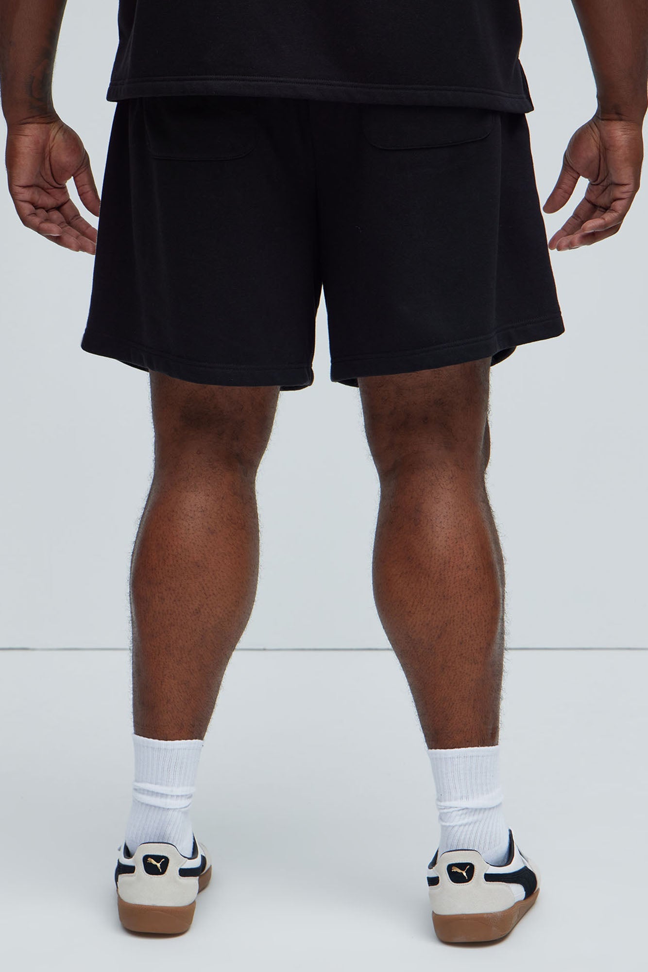 Luka Relaxed Shorts - Black/combo Fashion Nova