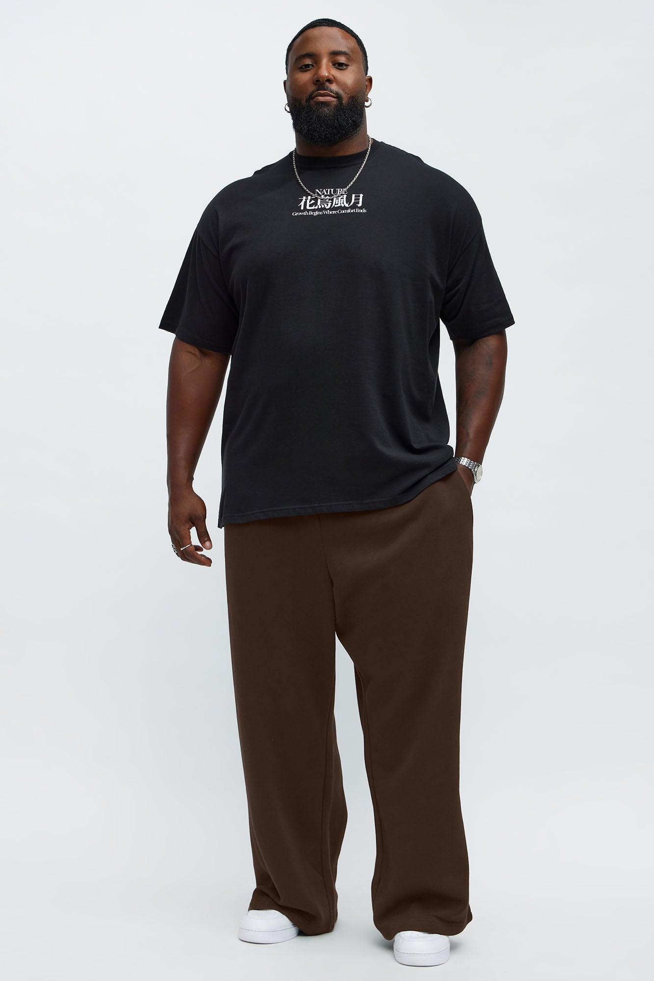 Tyson Baggy Pants - Brown Fashion Nova