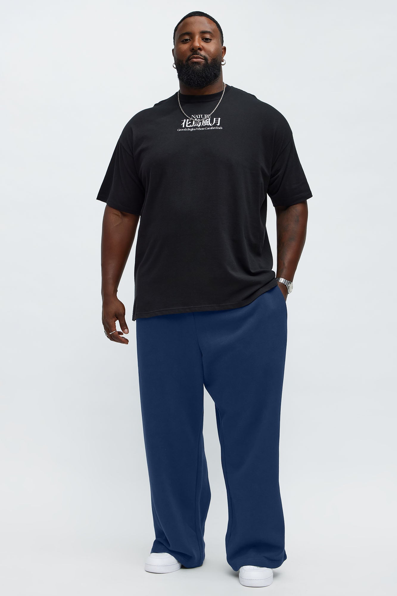 Tyson Baggy Pants - Midnight Blue Fashion Nova