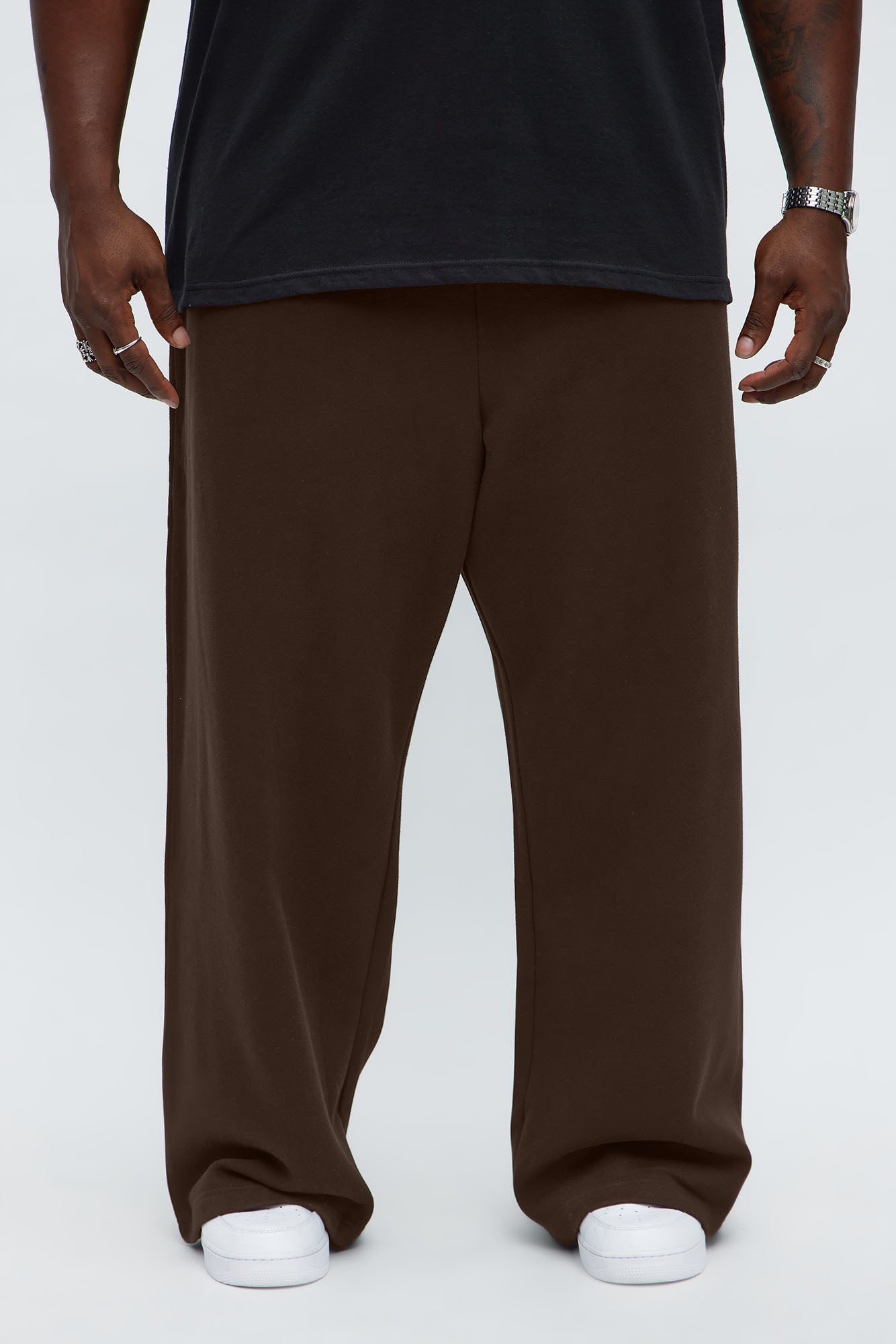 Tyson Baggy Pants - Brown Fashion Nova