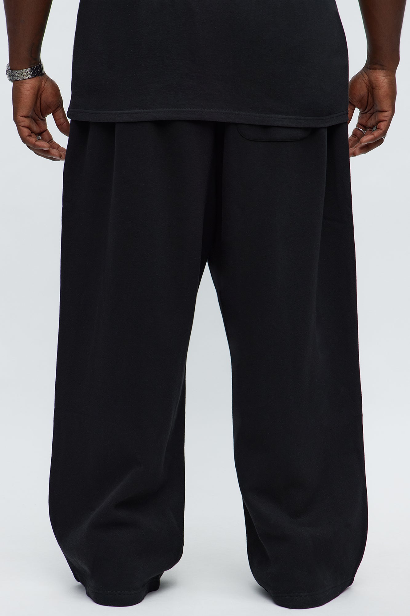 Tyson Baggy Pants - Black Fashion Nova