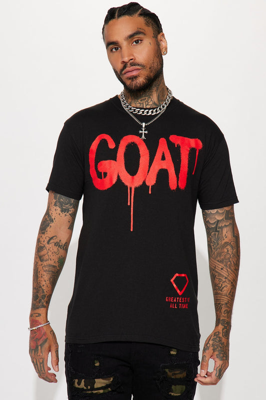 Diamond Goat Short Sleeve Tee - Black Fashion Nova