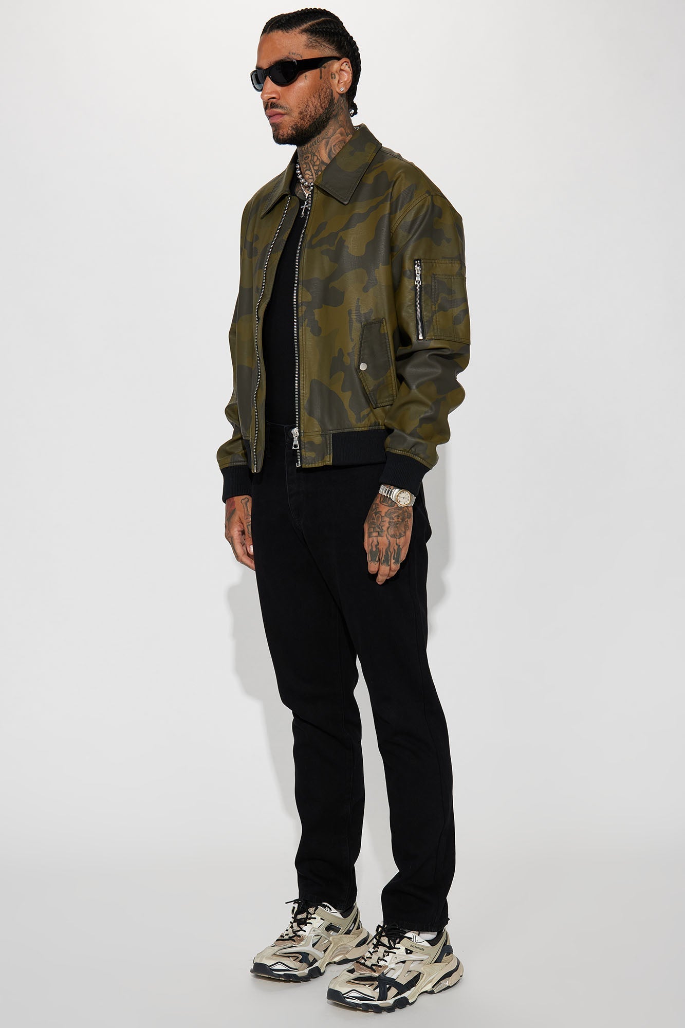 Every Step Of The Way Camo Bomber Jacket - Camouflage Fashion Nova