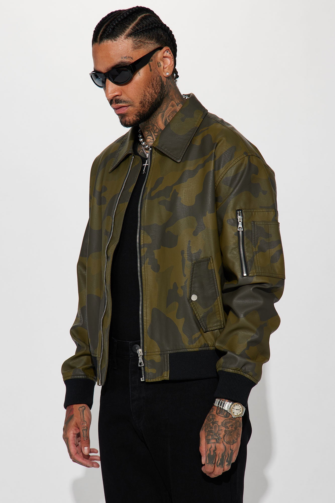 Every Step Of The Way Camo Bomber Jacket - Camouflage Fashion Nova