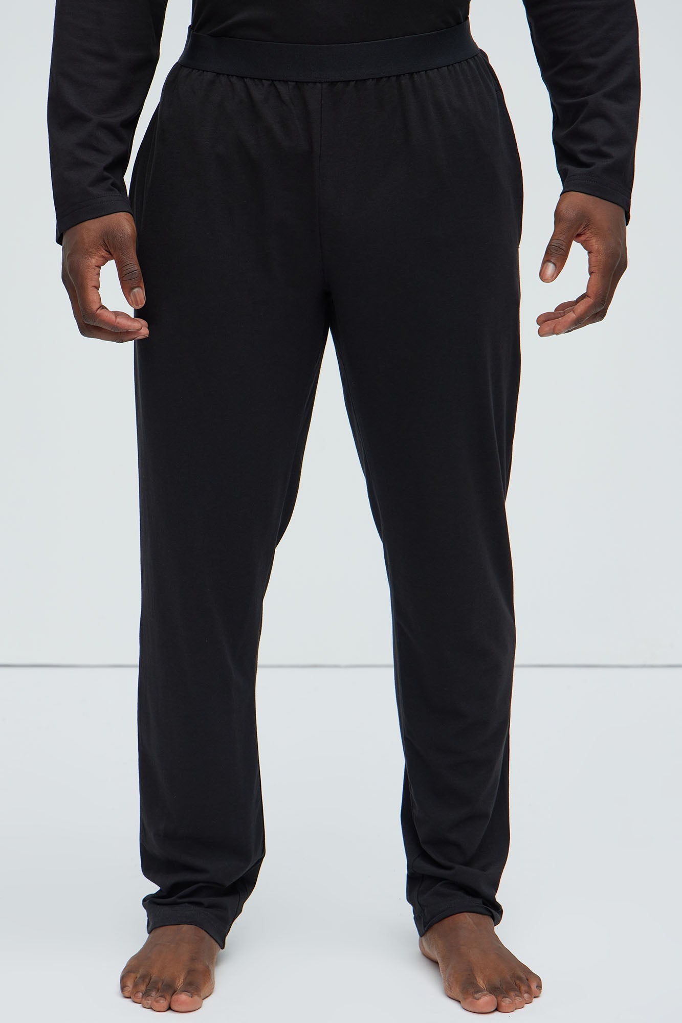 Essential Modal Lounge Pants - Black Fashion Nova