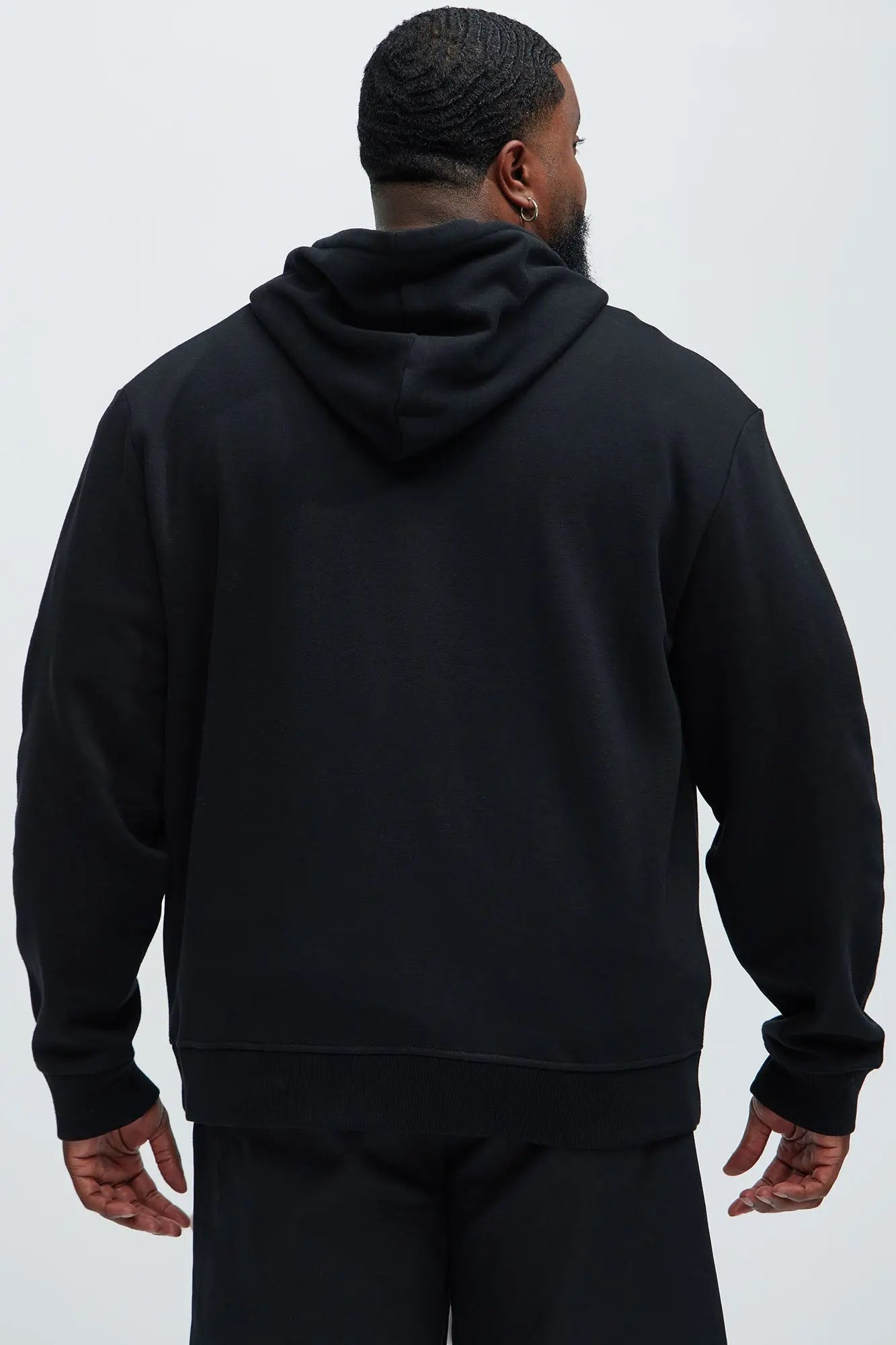 Tyson Zip Up Hoodie - Black Fashion Nova