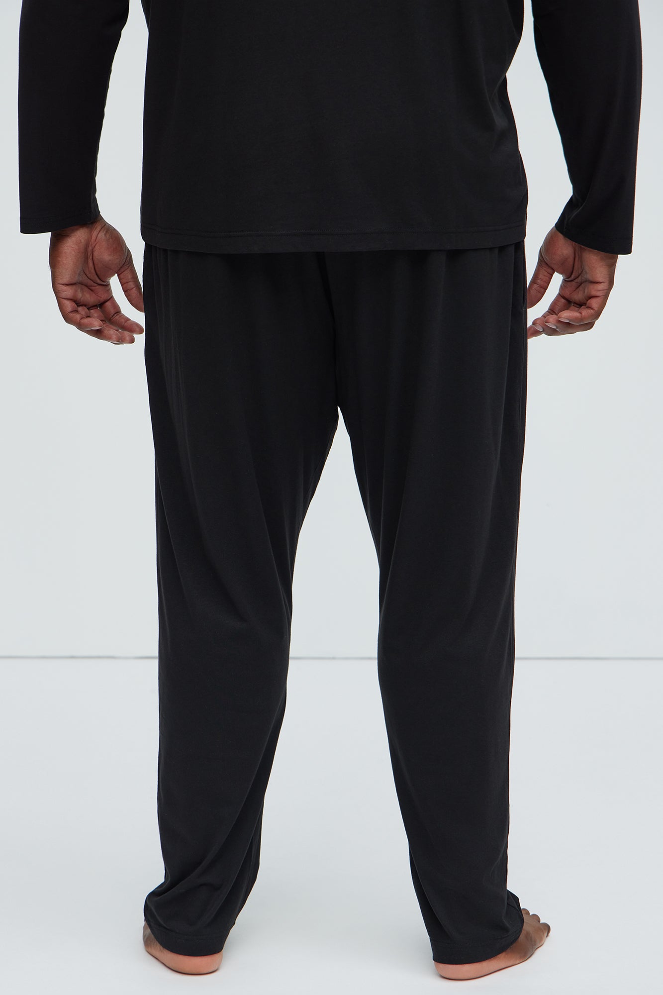 Essential Modal Lounge Pants - Black Fashion Nova