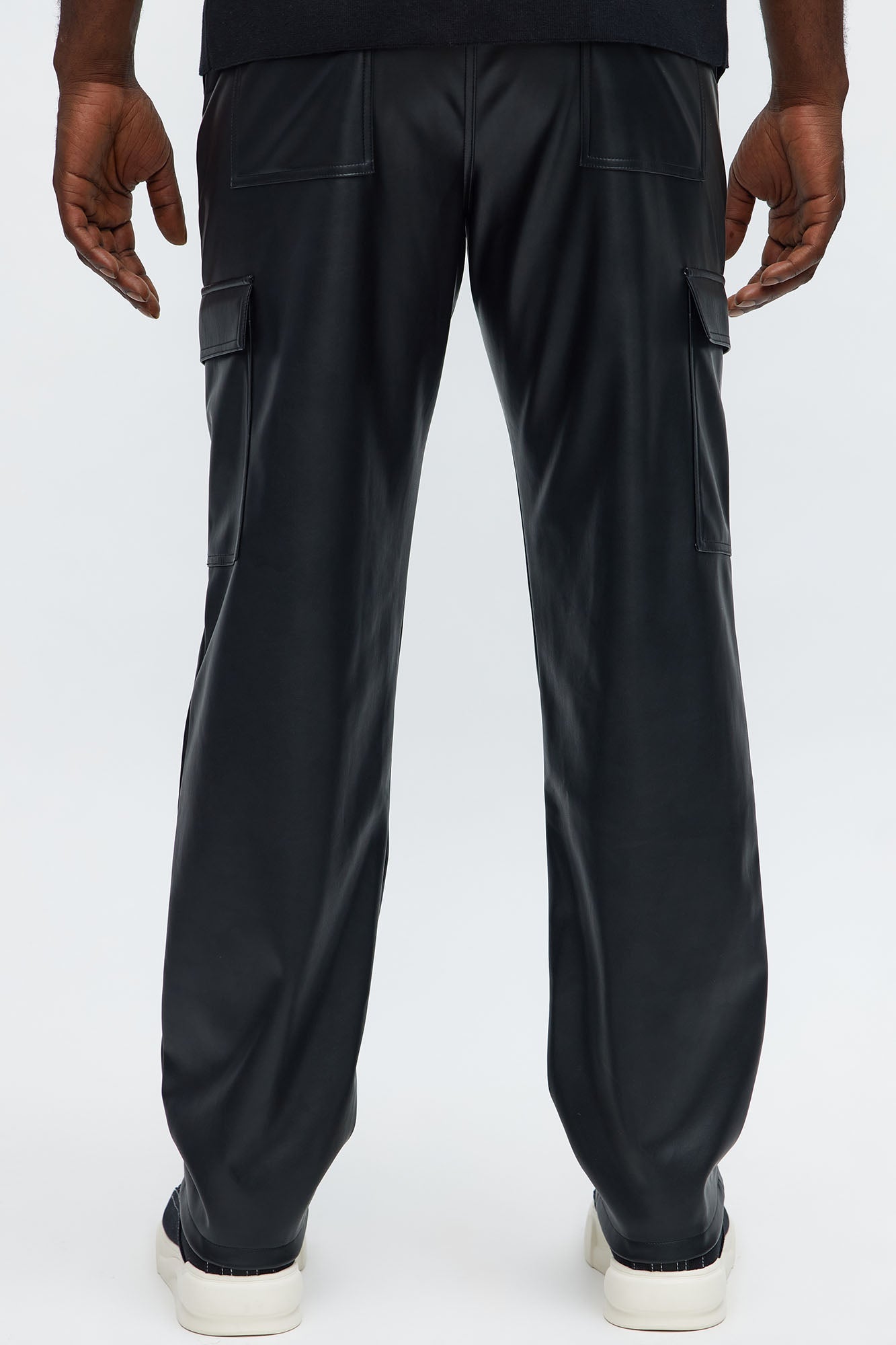 Royce Slim Faux Leather Pants - Black Fashion Nova