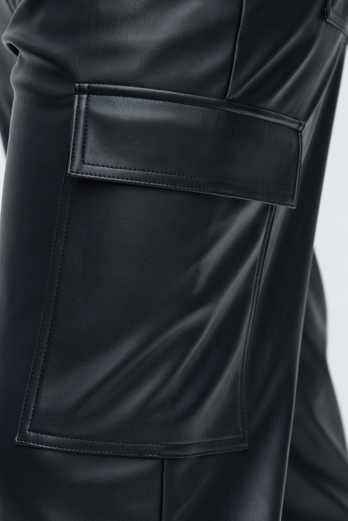 Royce Slim Faux Leather Pants - Black Fashion Nova