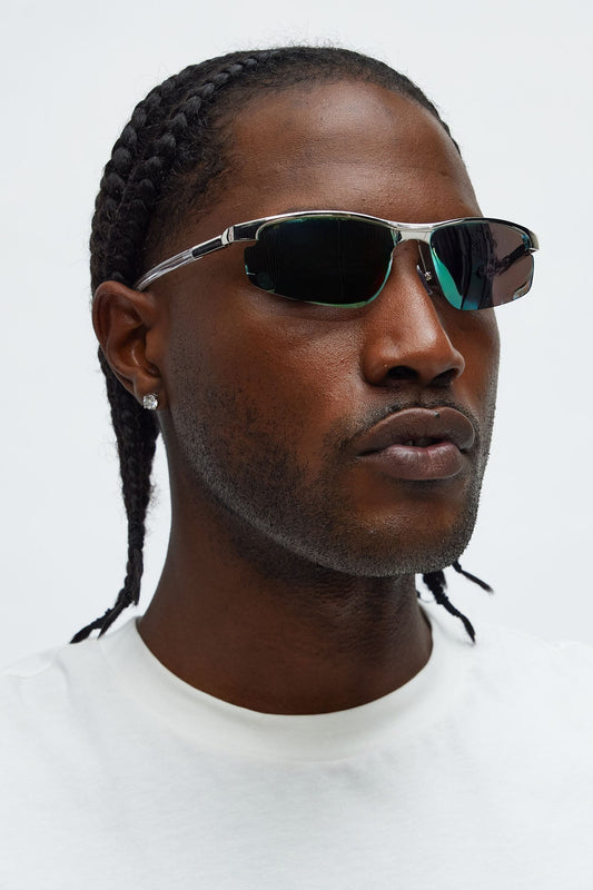 Grand Impression Sunglasses - Green/combo Fashion Nova