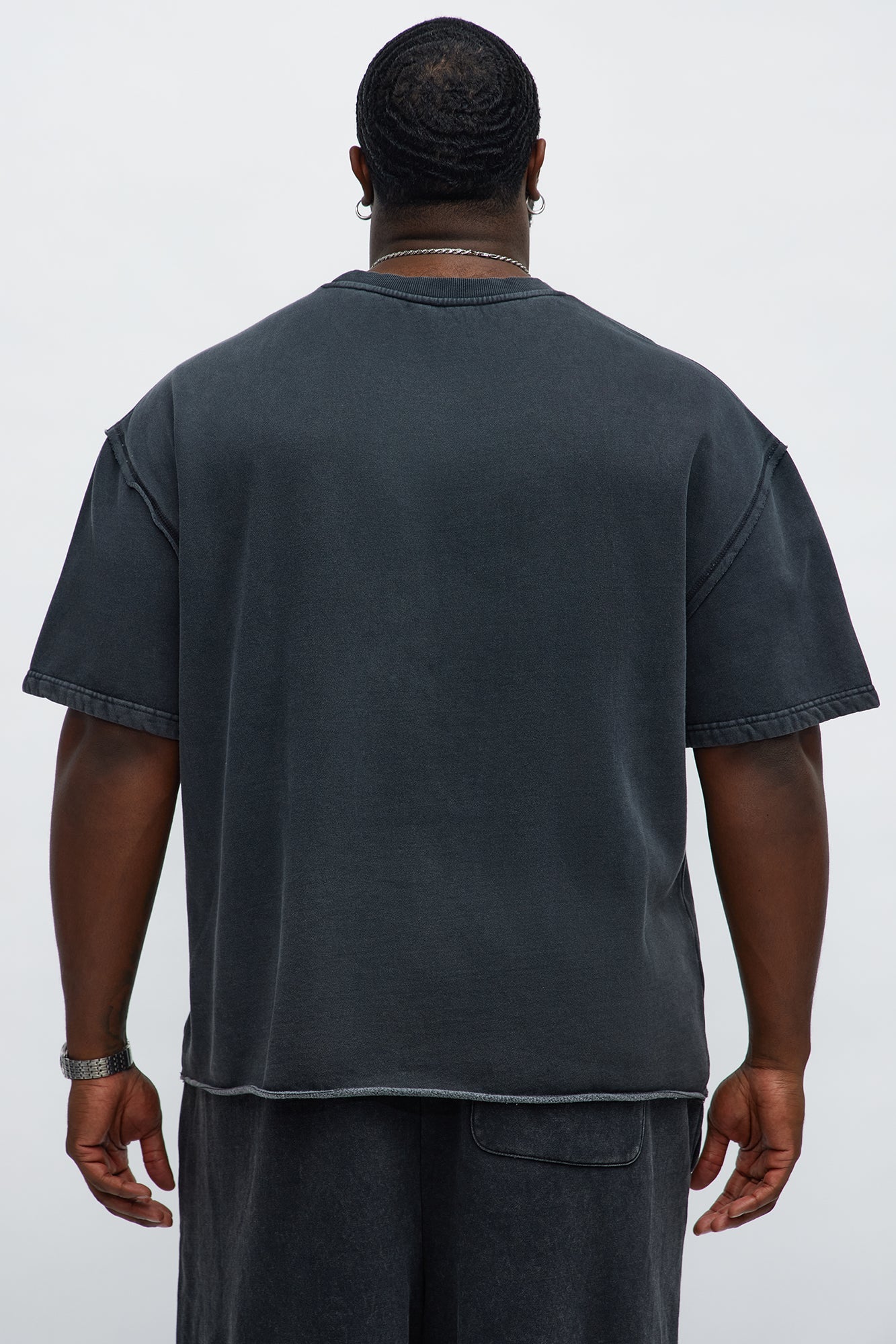 Paranoid Society Short Sleeve Tee - Charcoal Fashion Nova