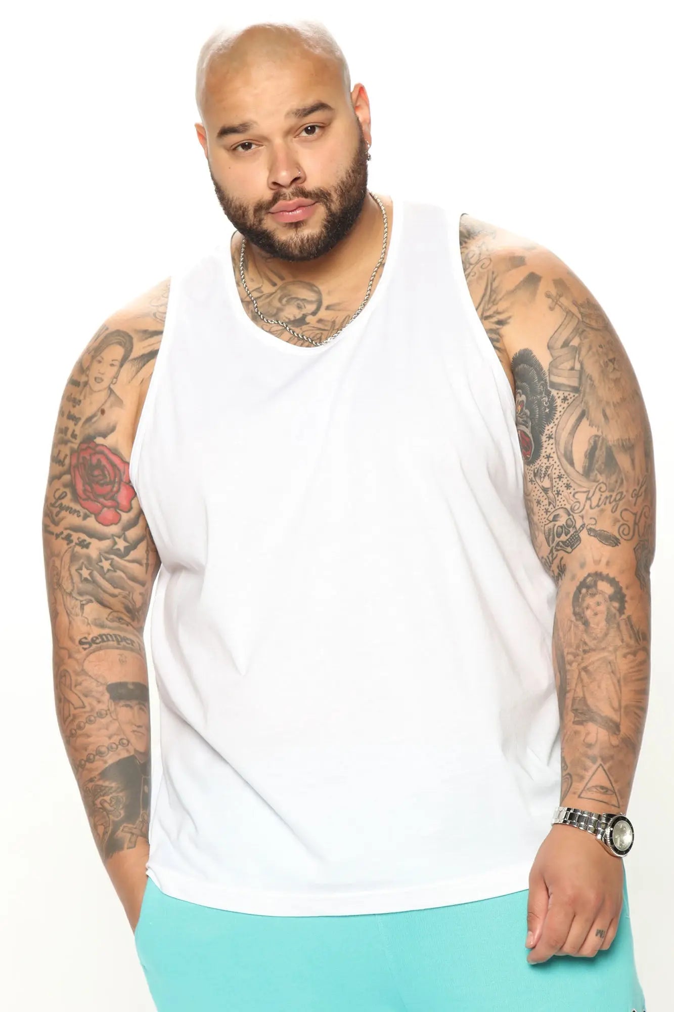 Essential Tank Top - White Fashion Nova