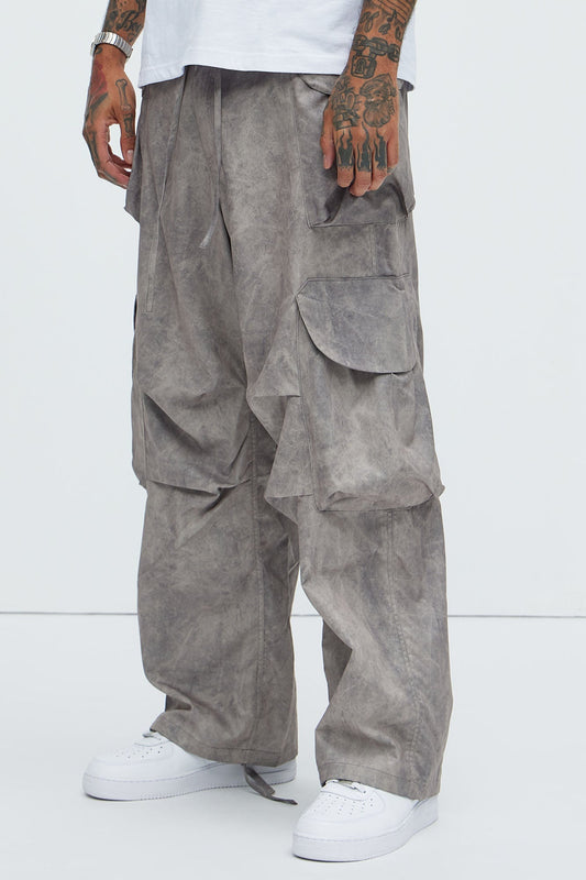 The Draco Marble Pants - Grey Fashion Nova
