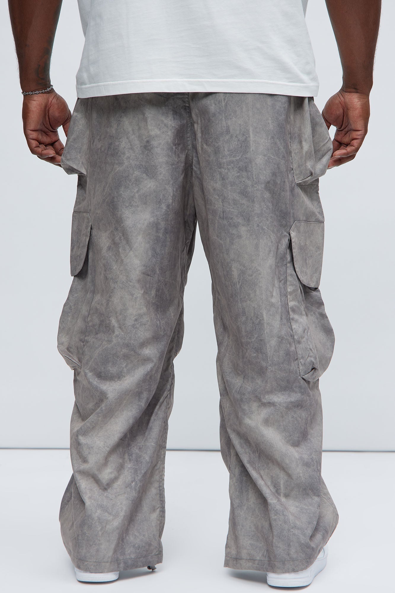 The Draco Marble Pants - Grey Fashion Nova