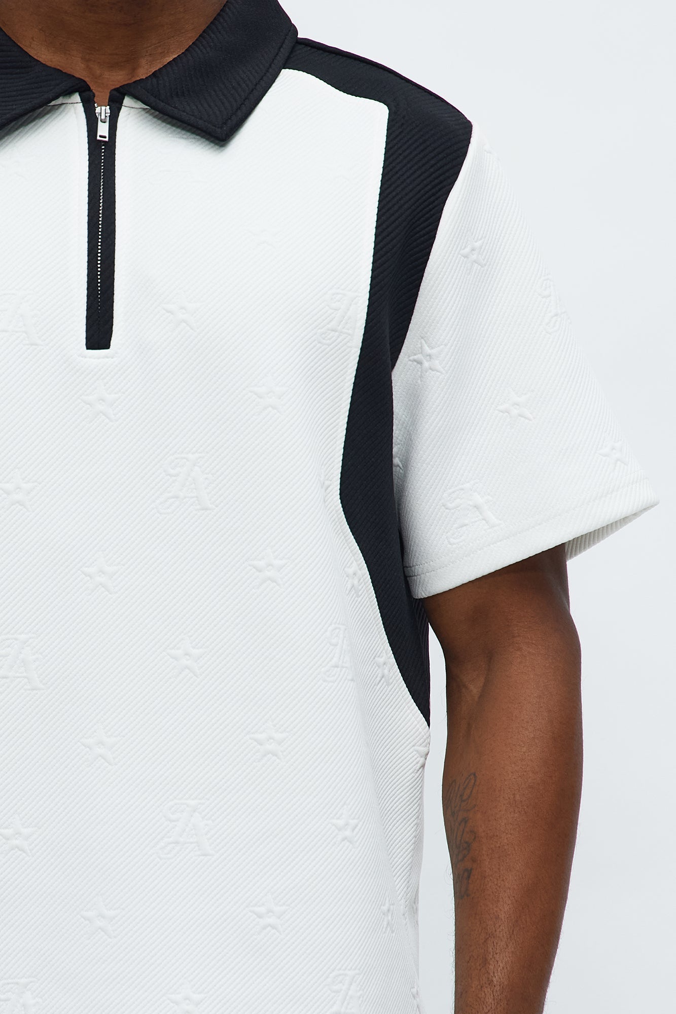 Millionaire Mindset Polo - Cream/combo Fashion Nova