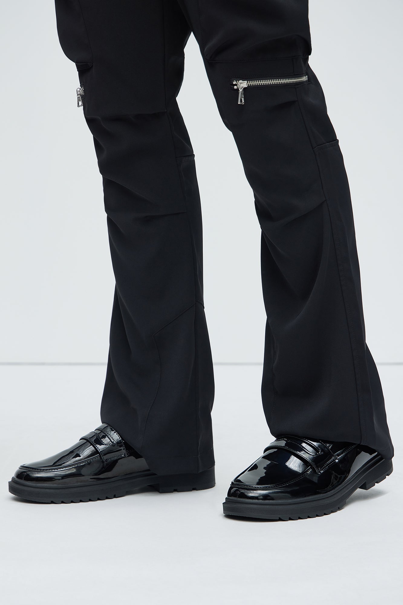Alvin Patent Loafer - Black Fashion Nova