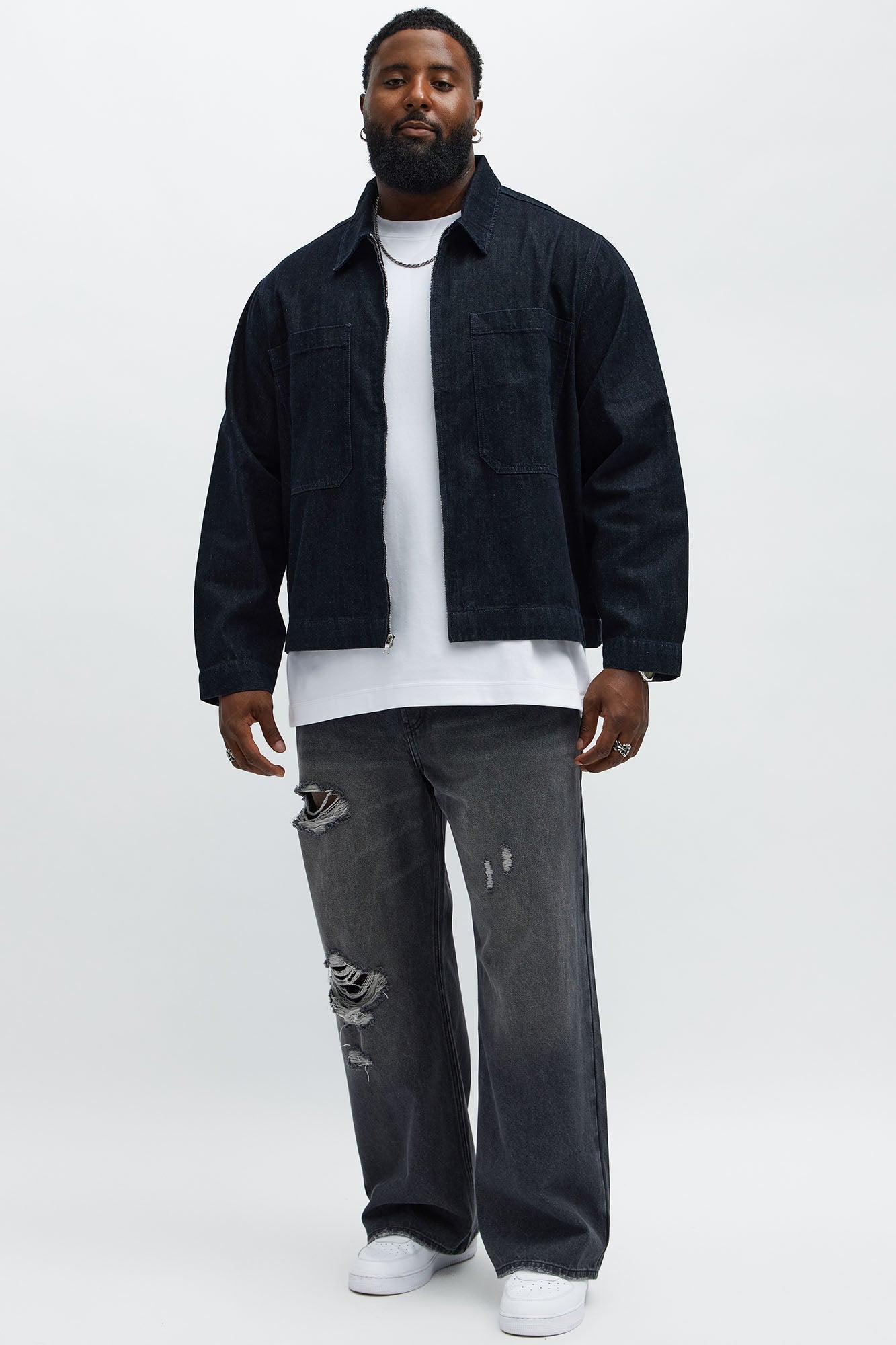 Midnight Rider Work Denim Jacket - Indigo Fashion Nova
