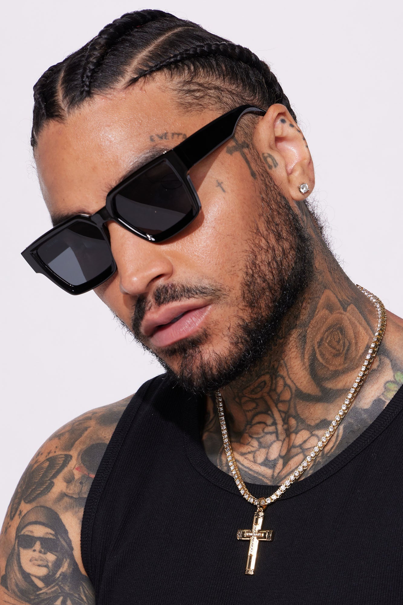 Rush Hour Sunglasses - Black/Smoke Fashion Nova