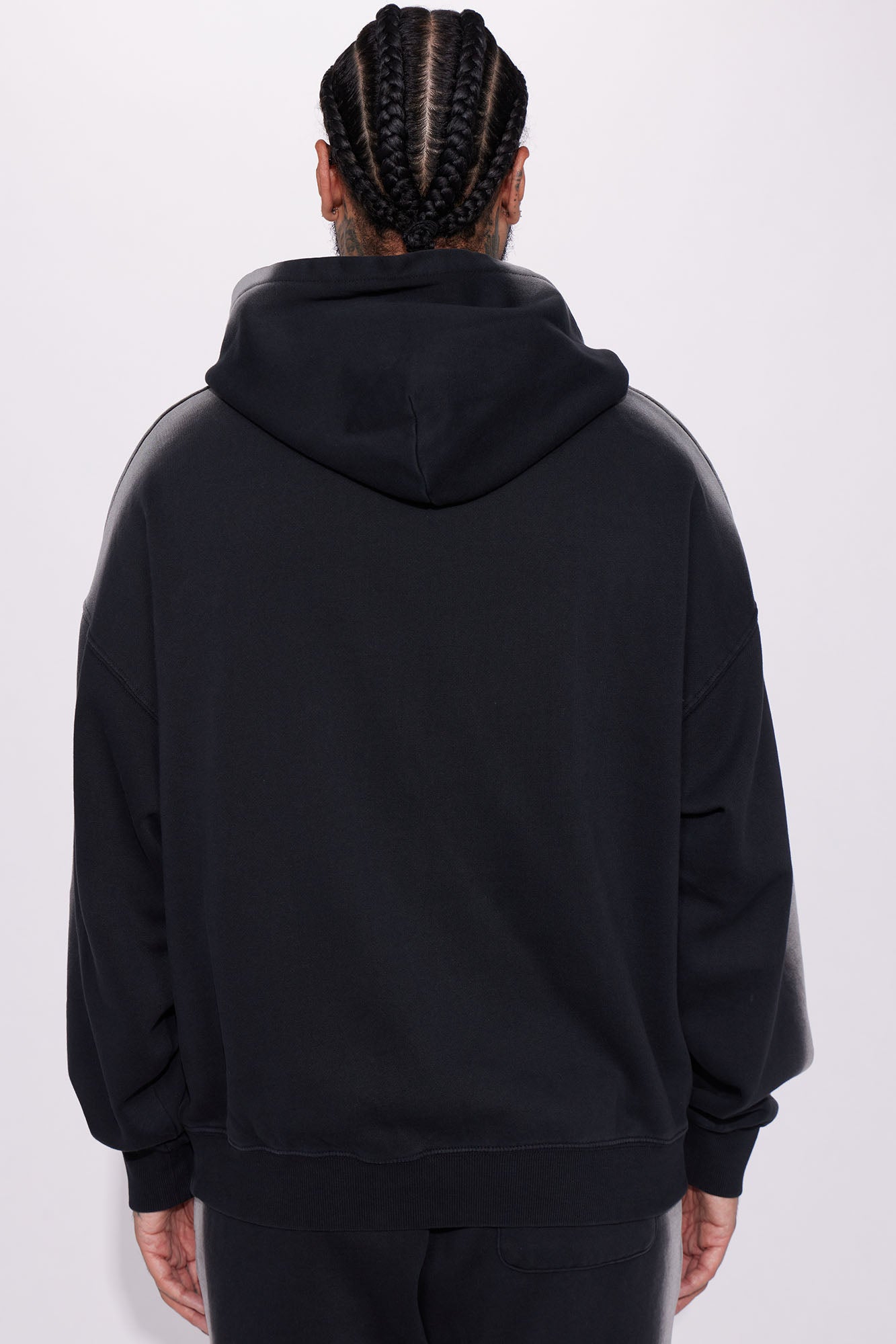 Tyson All You Oversize Hoodie - Black Fashion Nova