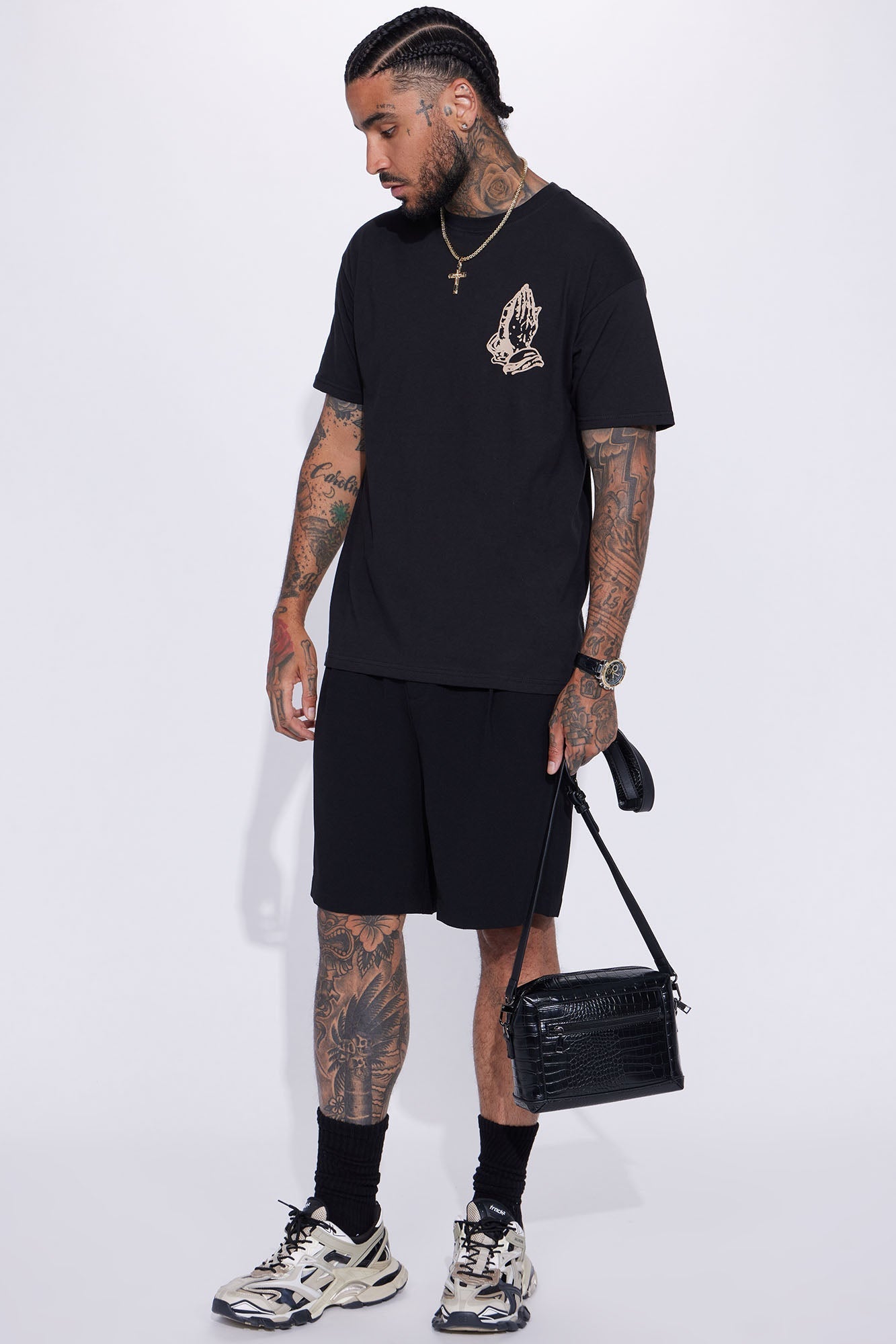 Only Judge Short Sleeve Tee - Black Fashion Nova