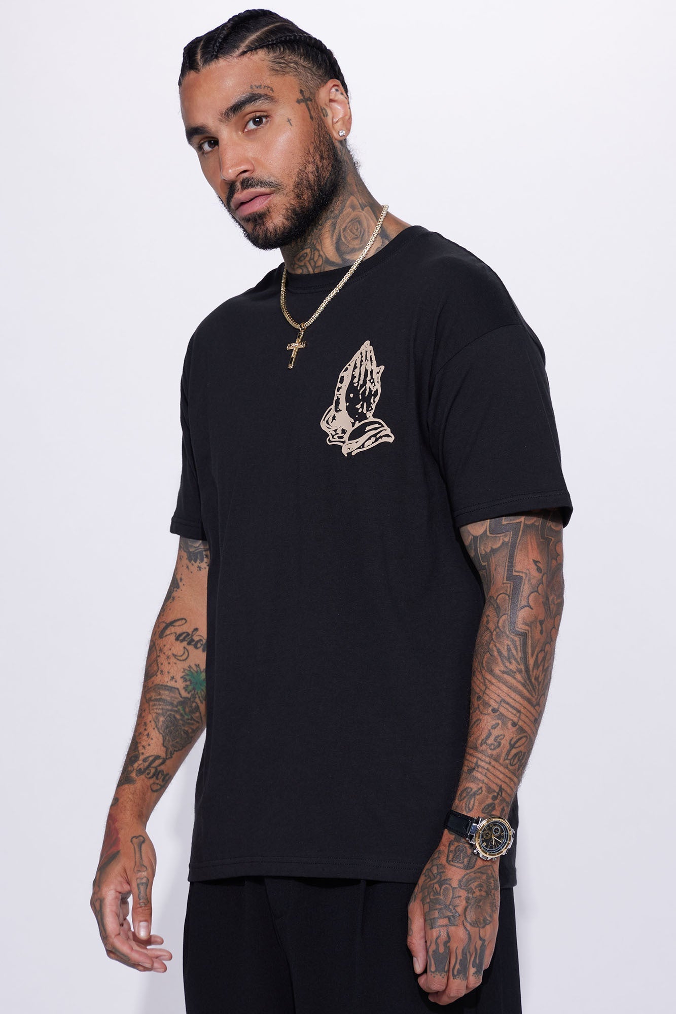 Only Judge Short Sleeve Tee - Black Fashion Nova