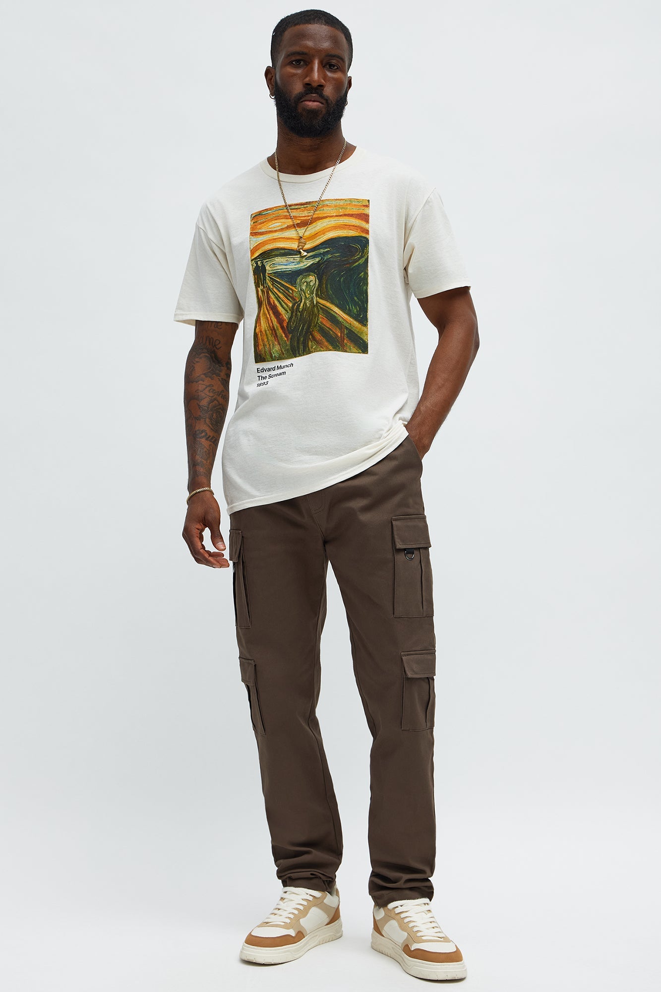 Slim Double It Cargo Pants - Brown Fashion Nova