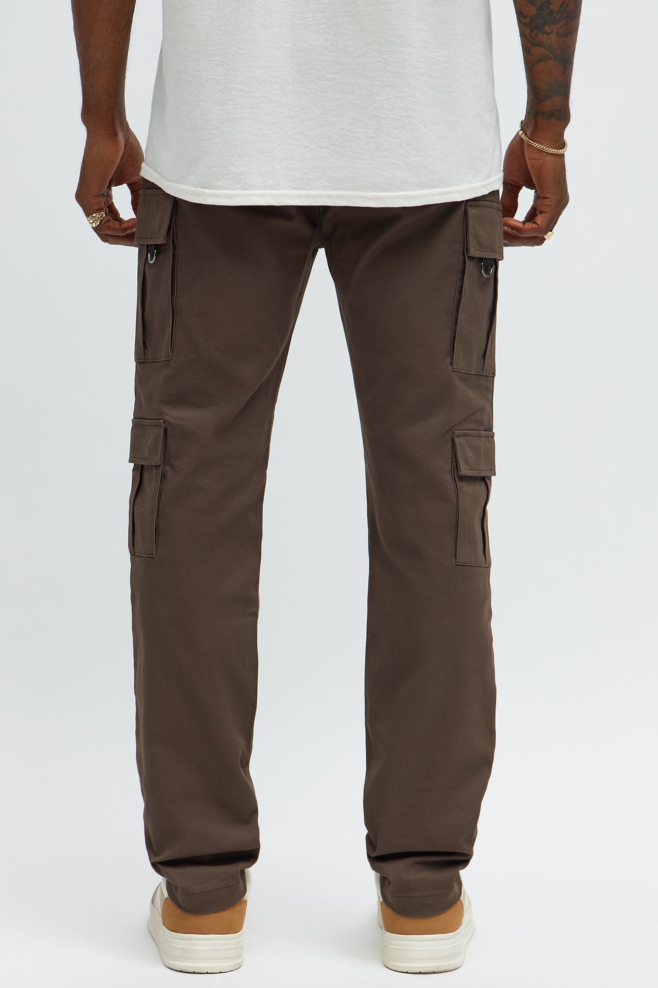 Slim Double It Cargo Pants - Brown Fashion Nova