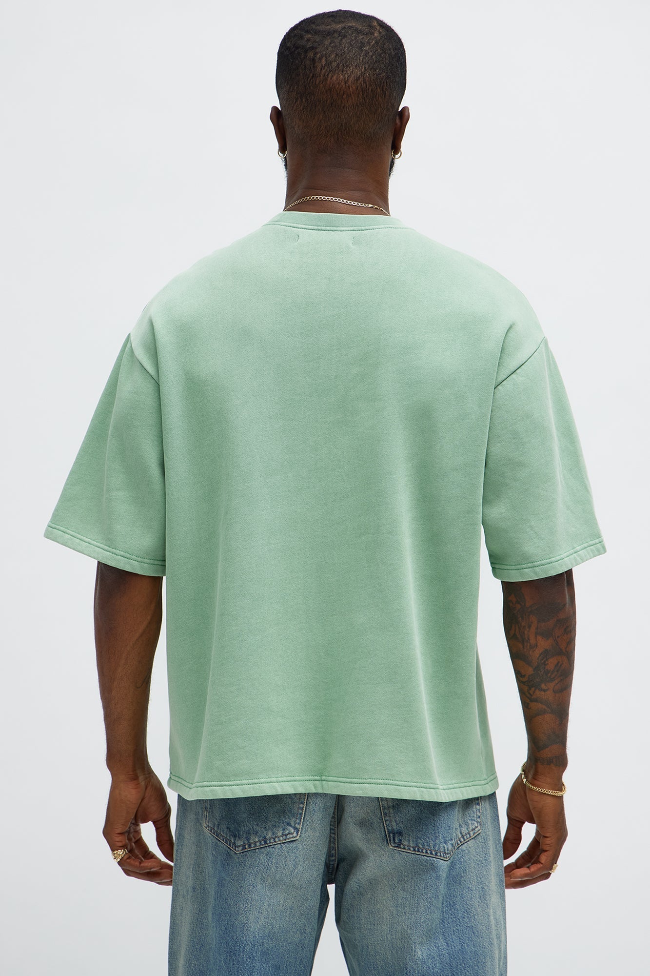 Chaos Oversized Tee - Green Fashion Nova
