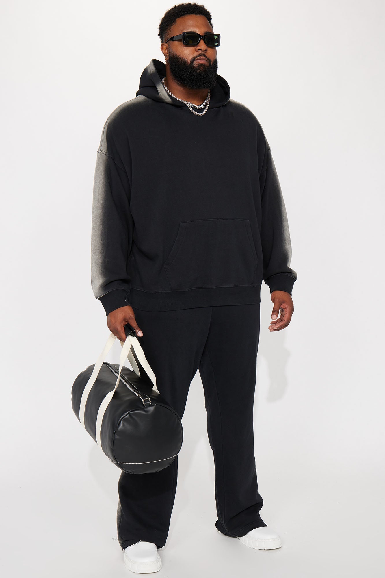 Tyson All You Oversize Hoodie - Black Fashion Nova