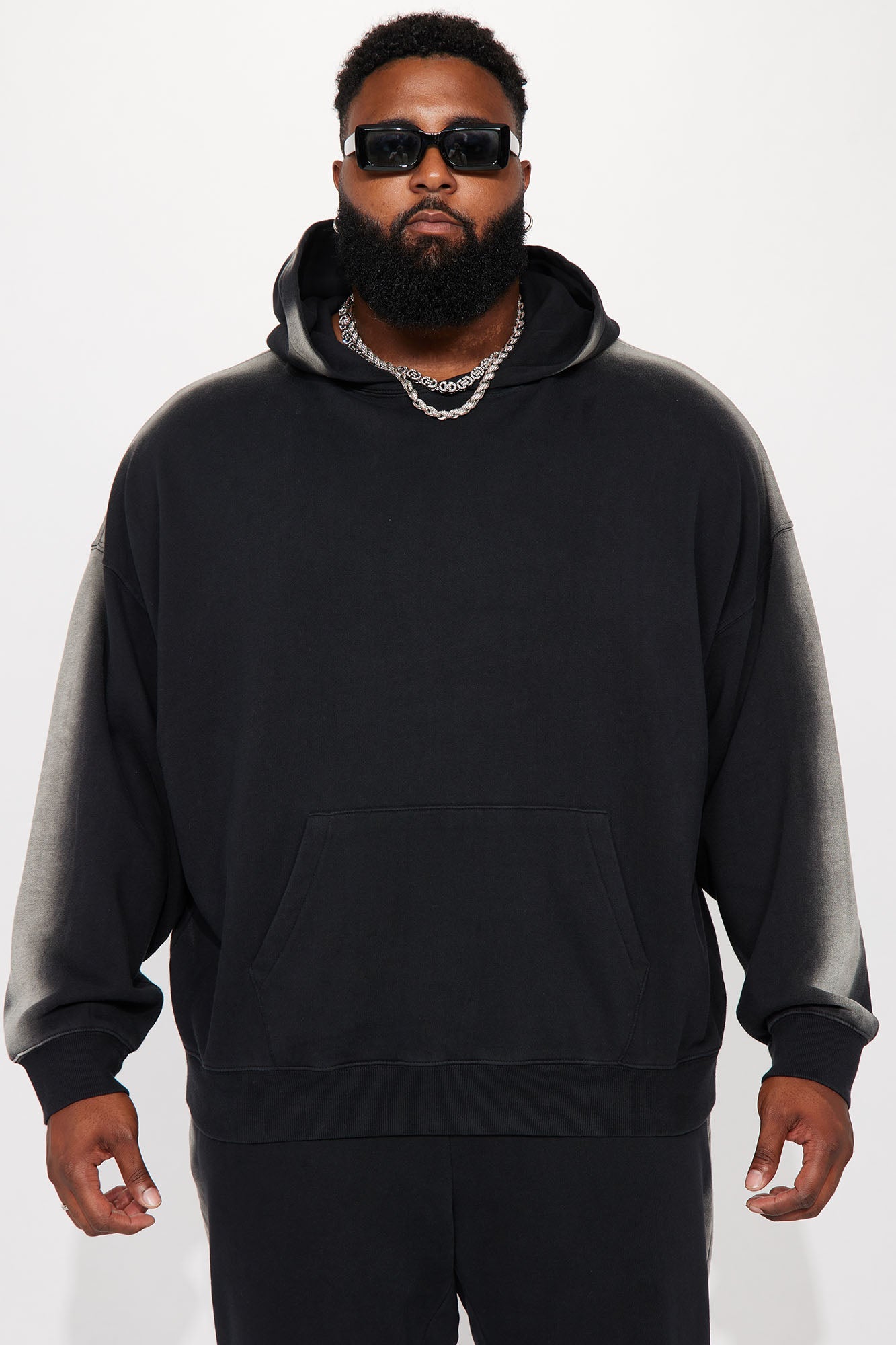 Tyson All You Oversize Hoodie - Black Fashion Nova
