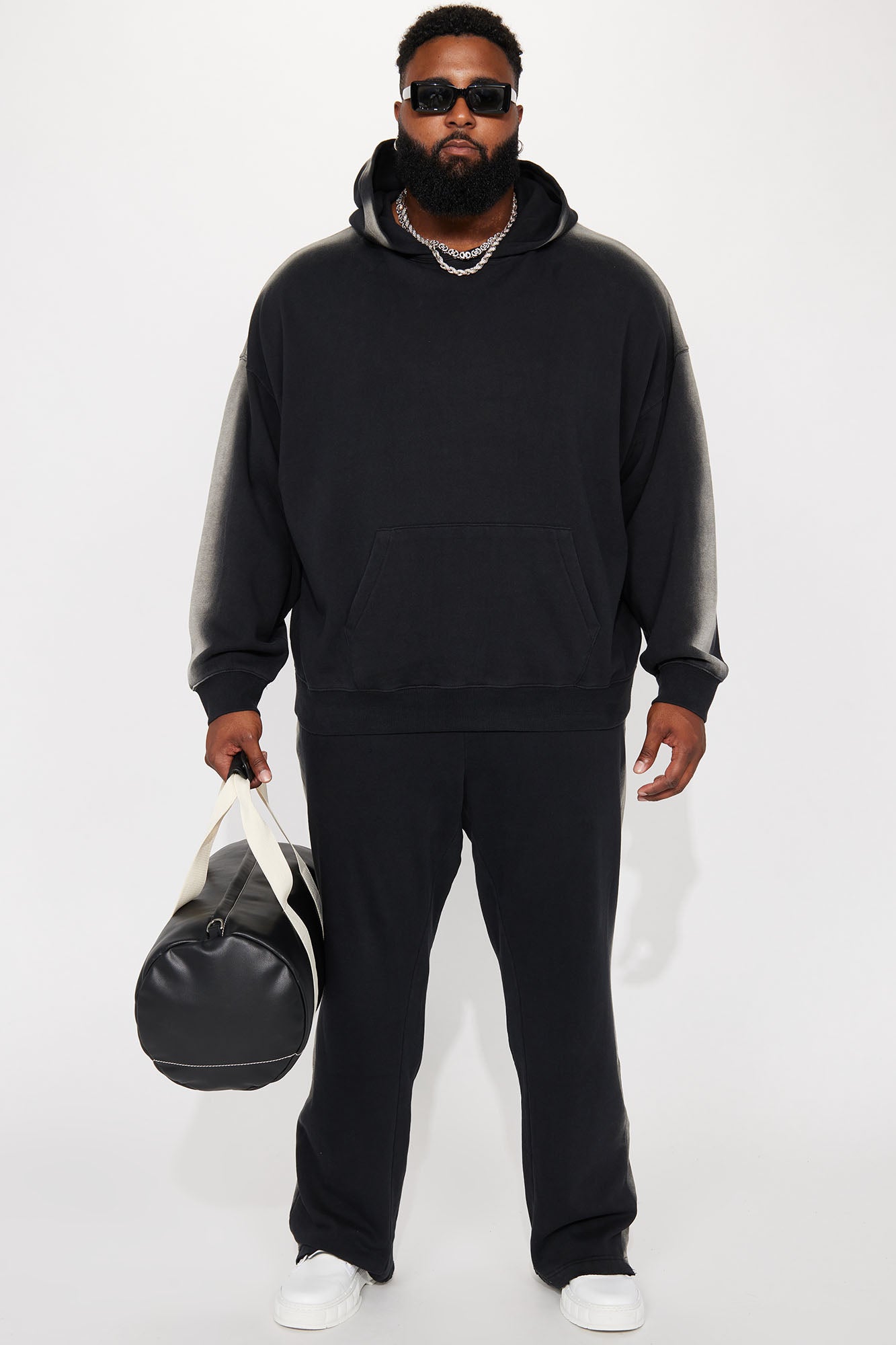 Tyson All You Flared Sweatpants - Black Fashion Nova