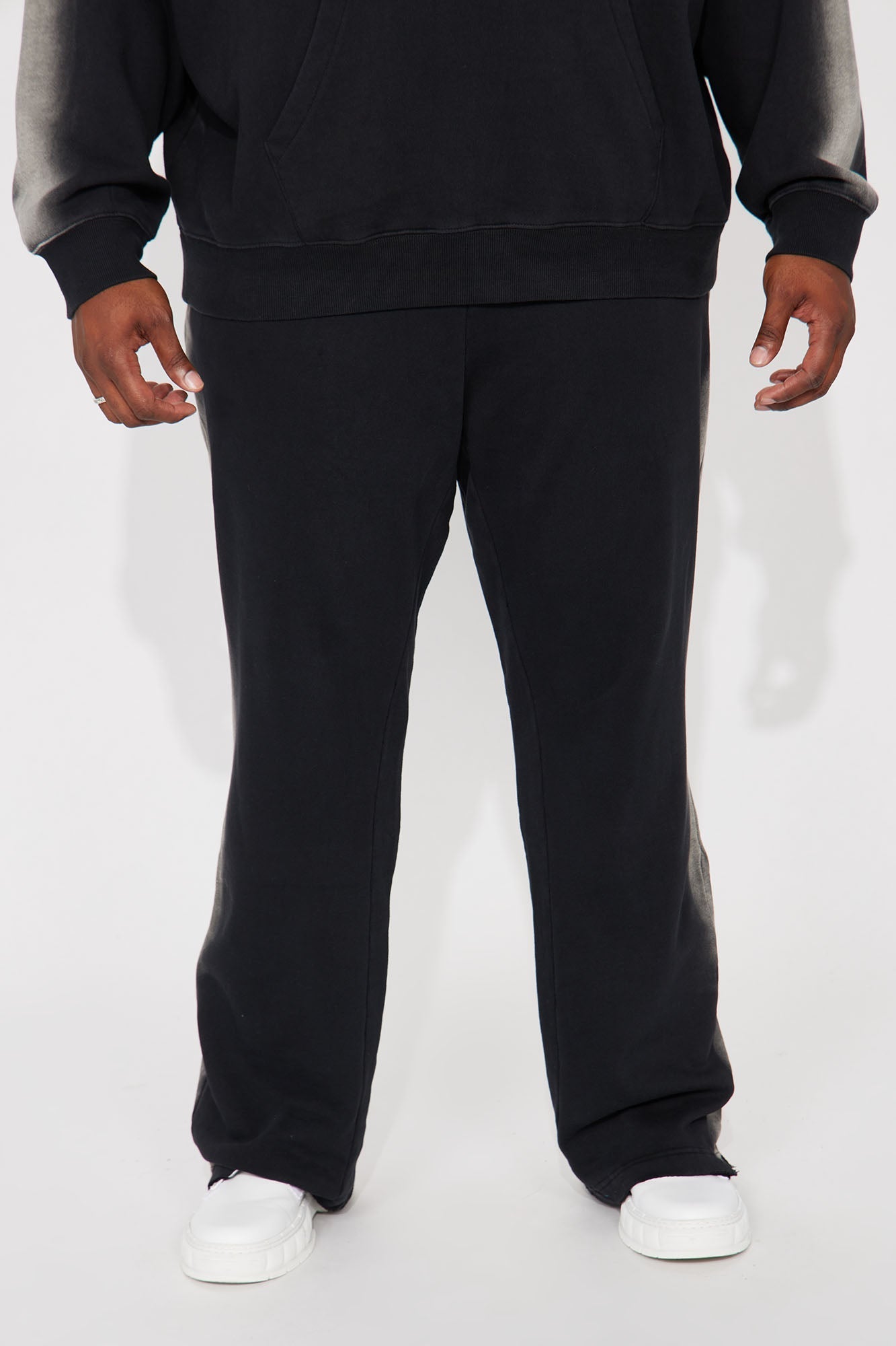 Tyson All You Flared Sweatpants - Black Fashion Nova