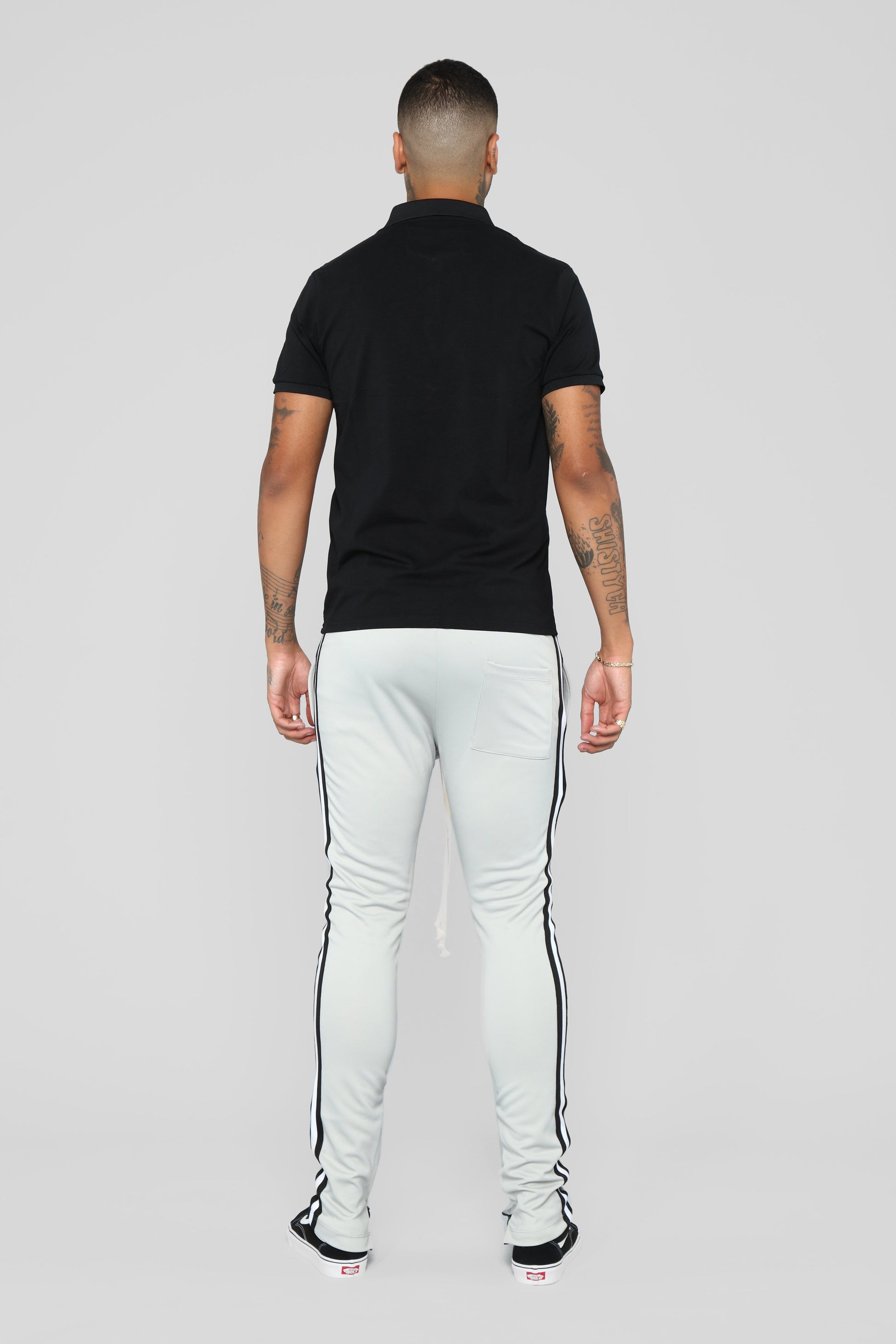 Breezy Short Sleeve Polo - Black Fashion Nova