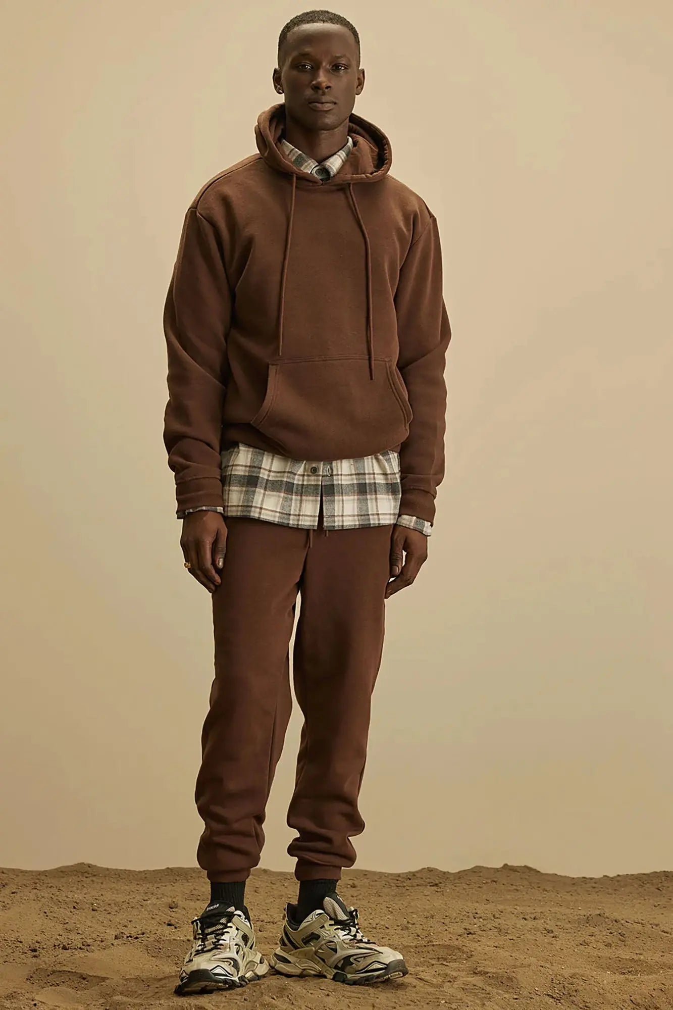 Tyson Hoodie - Chocolate Fashion Nova