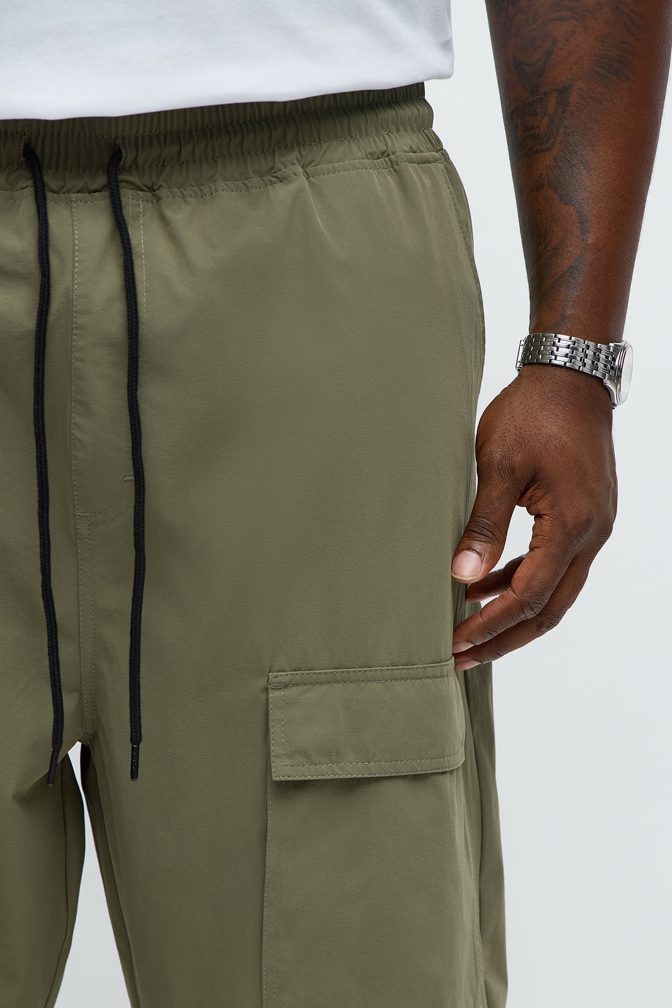 Straight Many Phases Cargo Pants - Olive Fashion Nova