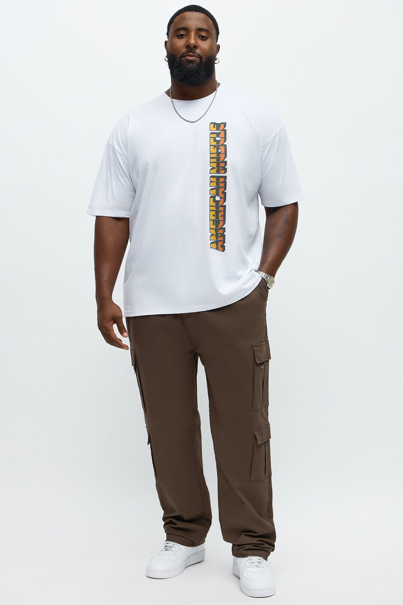 Slim Double It Cargo Pants - Brown Fashion Nova