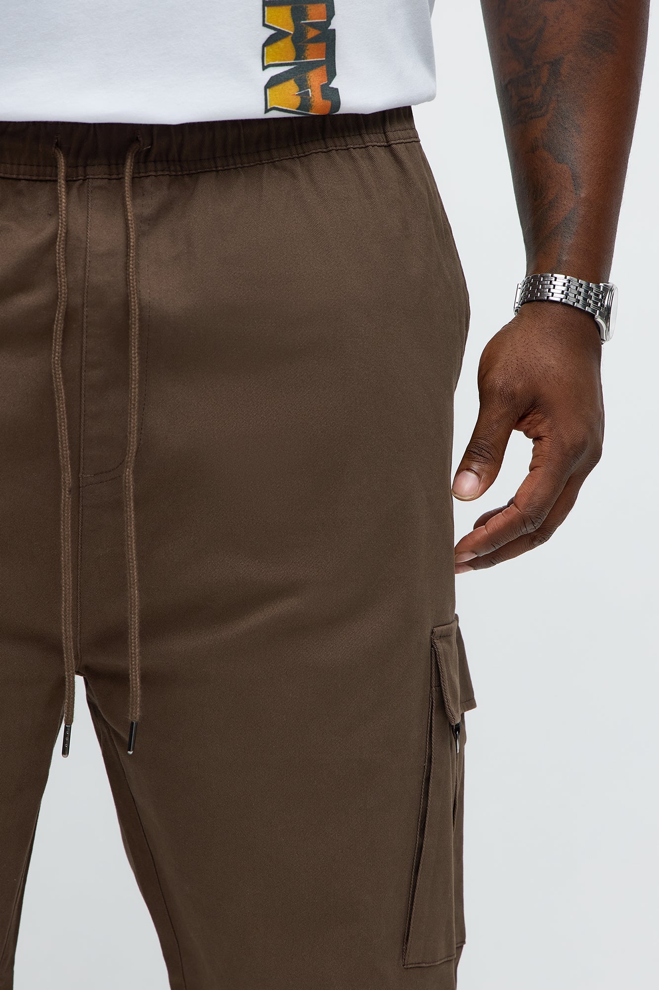 Slim Double It Cargo Pants - Brown Fashion Nova