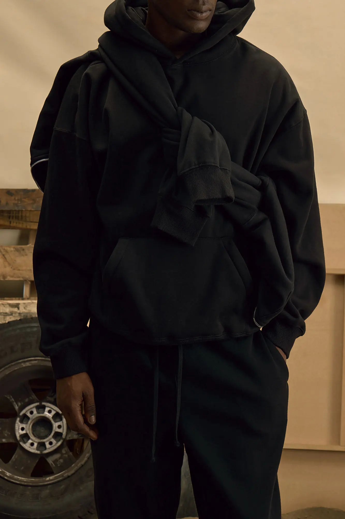 Tyson Hoodie - Black Fashion Nova