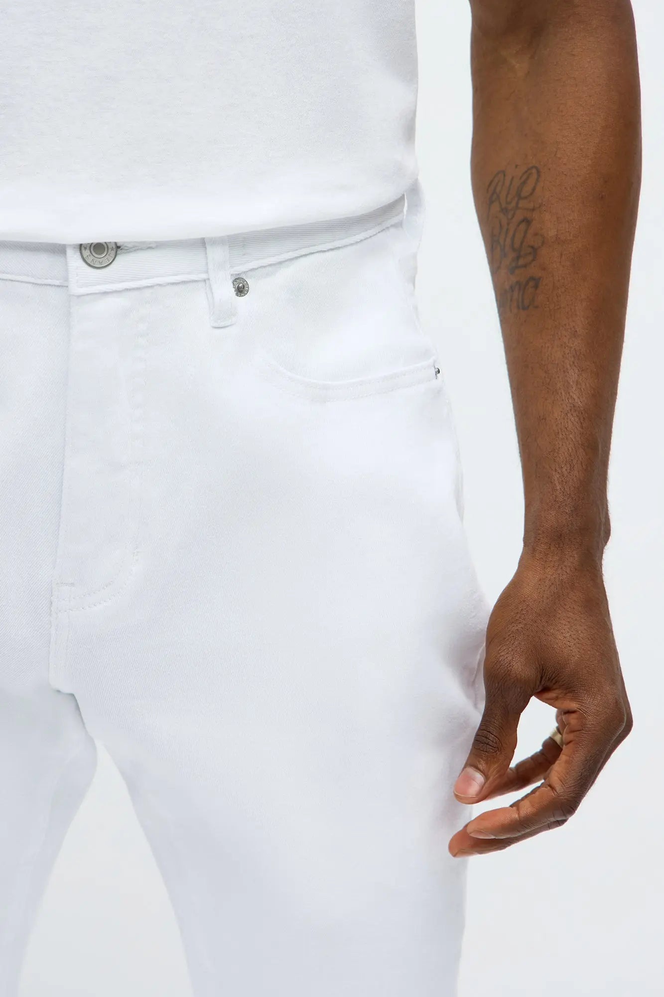 Cornell Ripped Skinny Jeans - White Fashion Nova