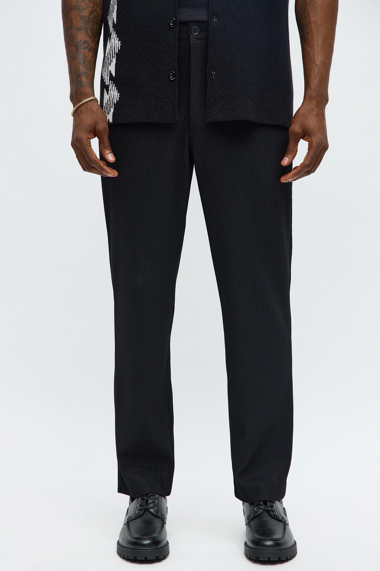 Show Up Slim Trousers - Black Fashion Nova