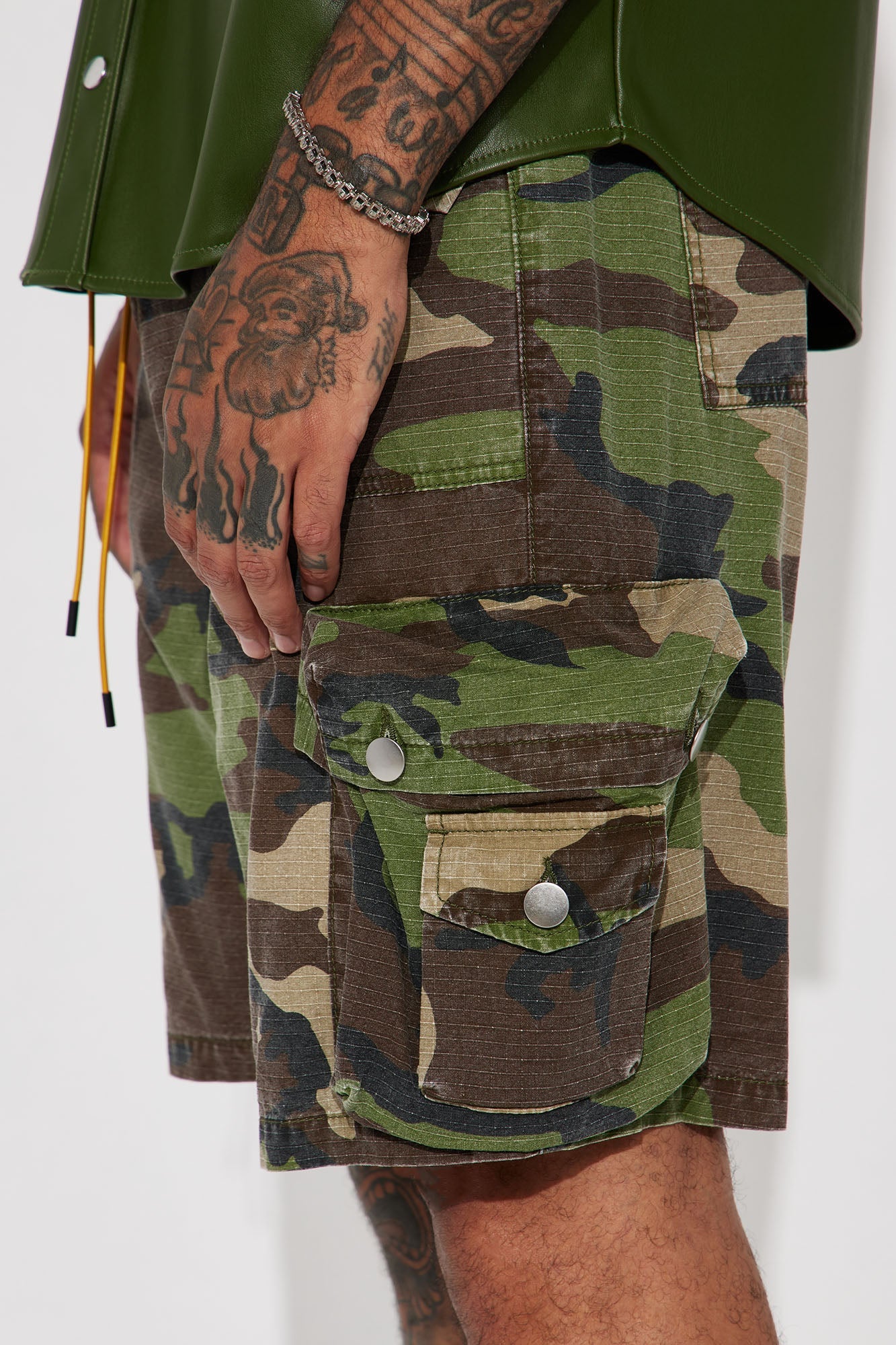 Games Calling Cargo Shorts - Camouflage Fashion Nova