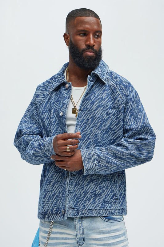 Windy Denim Shirt - Medium Blue Wash Fashion Nova